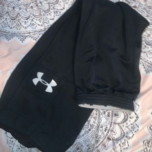 Black under armor sweatpants